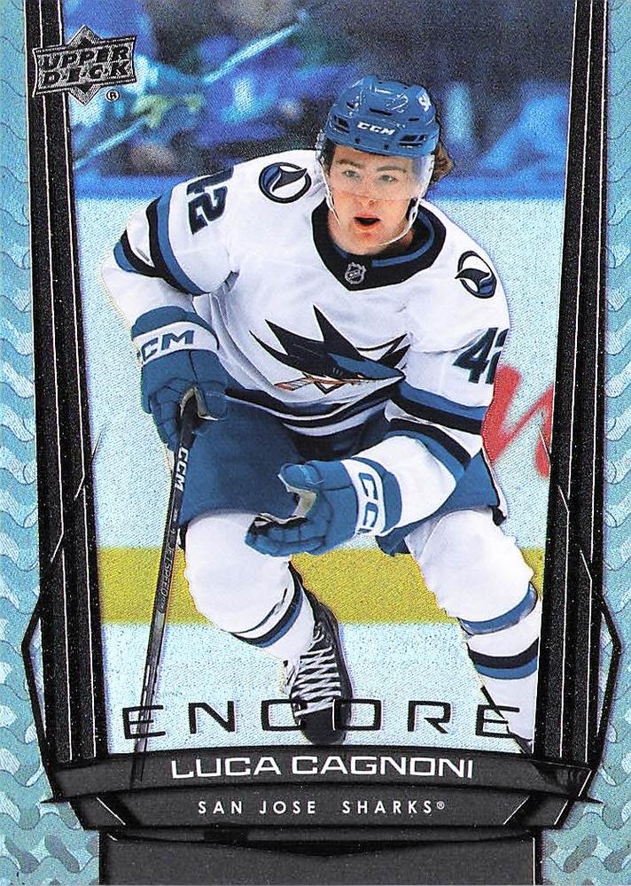 #E-107 Luca Cagnoni - San Jose Sharks - 2025-26 Upper Deck - Encore Hockey