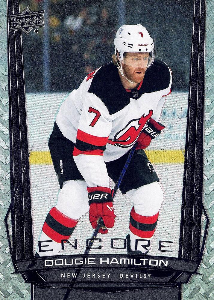 #E-129 Dougie Hamilton - New Jersey Devils - 2025-26 Upper Deck - Encore Hockey