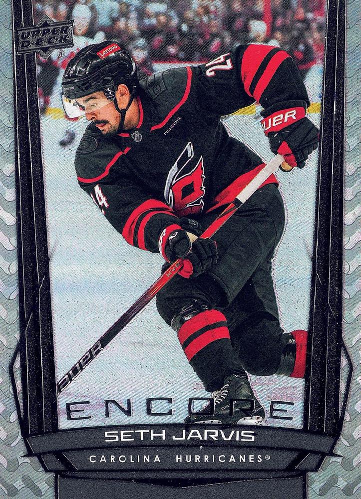 #E-158 Seth Jarvis - Carolina Hurricanes - 2025-26 Upper Deck - Encore Hockey