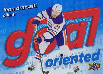 #GO-1 Leon Draisaitl - Edmonton Oilers - 2025-26 Upper Deck - Goal Oriented Hockey