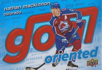 #GO-7 Nathan MacKinnon - Colorado Avalanche - 2025-26 Upper Deck - Goal Oriented Hockey