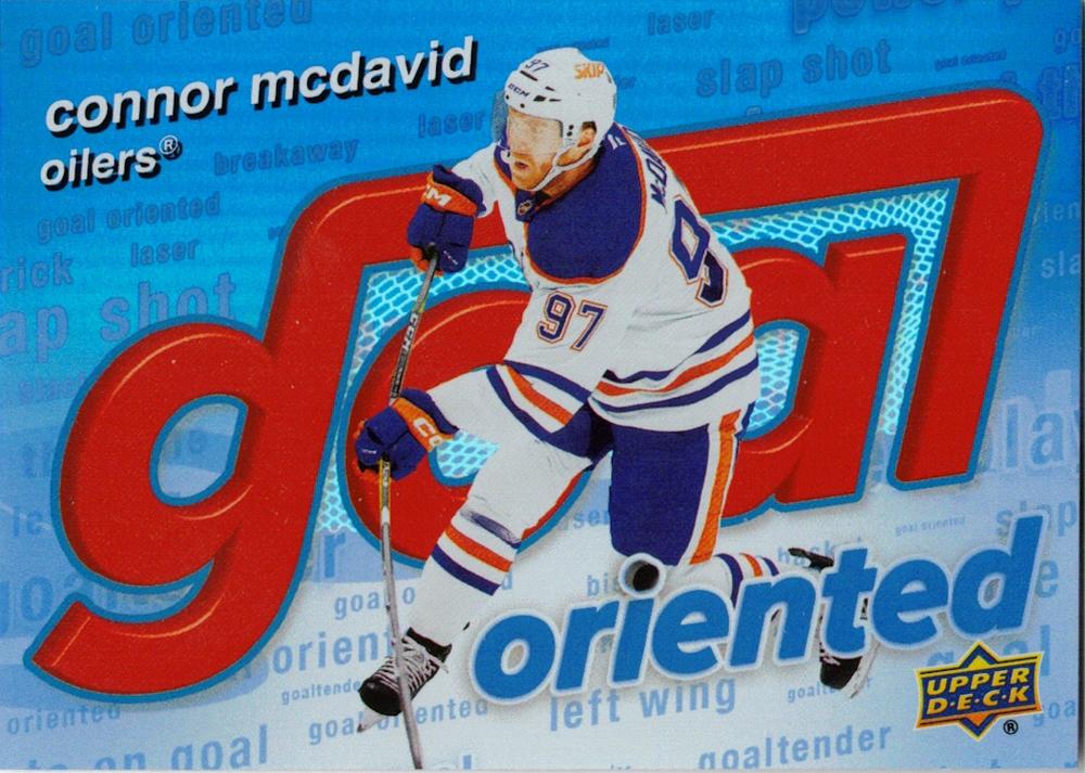 #GO-11 Connor McDavid - Edmonton Oilers - 2025-26 Upper Deck - Goal Oriented Hockey