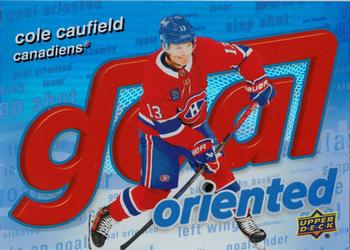 #GO-16 Cole Caufield - Montreal Canadiens - 2025-26 Upper Deck - Goal Oriented Hockey
