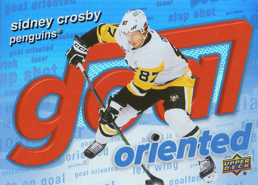 #GO-18 Sidney Crosby - Pittsburgh Penguins - 2025-26 Upper Deck - Goal Oriented Hockey