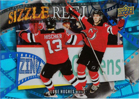 #SR-2 Luke Hughes - New Jersey Devils - 2025-26 Upper Deck - Sizzle Reel Hockey
