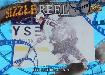 #SR-12 Kent Johnson - Columbus Blue Jackets - 2025-26 Upper Deck - Sizzle Reel Hockey