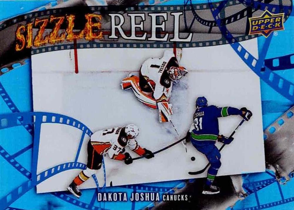 #SR-13 Dakota Joshua - Vancouver Canucks - 2025-26 Upper Deck - Sizzle Reel Hockey