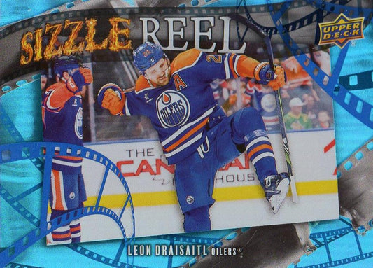 #SR-18 Leon Draisaitl - Edmonton Oilers - 2025-26 Upper Deck - Sizzle Reel Hockey