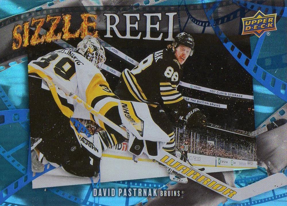 #SR-27 David Pastrnak - Boston Bruins - 2025-26 Upper Deck - Sizzle Reel Hockey