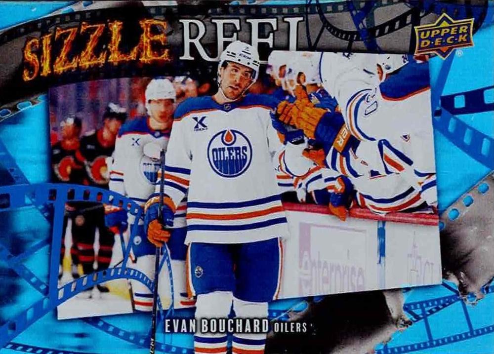 #SR-31 Evan Bouchard - Edmonton Oilers - 2025-26 Upper Deck - Sizzle Reel Hockey