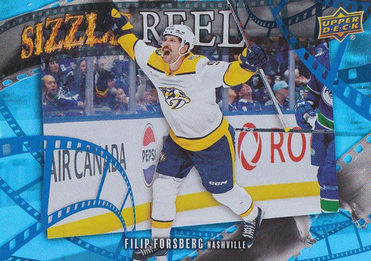 #SR-33 Filip Forsberg - Nashville Predators - 2025-26 Upper Deck - Sizzle Reel Hockey