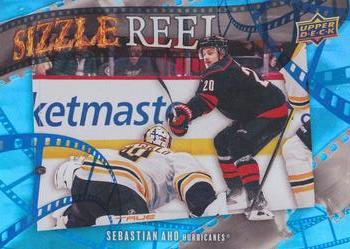 #SR-44 Sebastian Aho - Carolina Hurricanes - 2025-26 Upper Deck - Sizzle Reel Hockey