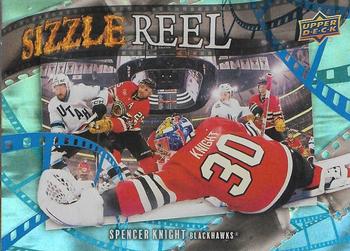 #SR-48 Spencer Knight - Chicago Blackhawks - 2025-26 Upper Deck - Sizzle Reel Hockey