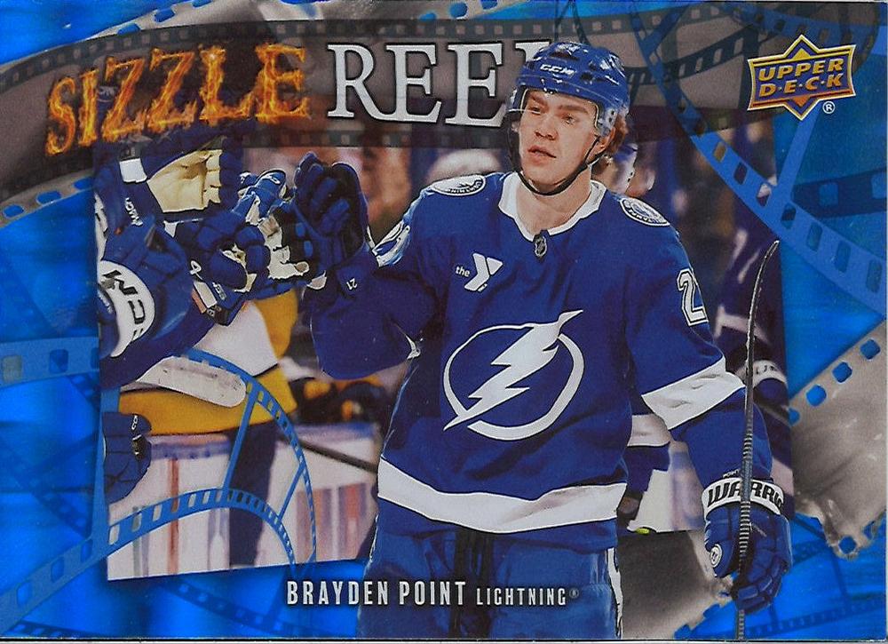 #SR-68 Brayden Point - Tampa Bay Lightning - 2025-26 Upper Deck - Sizzle Reel Hockey
