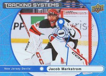 #TS-3 Jacob Markstrom - New Jersey Devils - 2025-26 Upper Deck - Tracking Systems Hockey