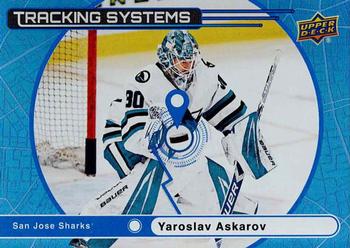 #TS-8 Yaroslav Askarov - San Jose Sharks - 2025-26 Upper Deck - Tracking Systems Hockey