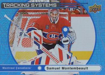 #TS-15 Samuel Montembeault - Montreal Canadiens - 2025-26 Upper Deck - Tracking Systems Hockey