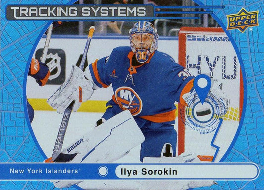 #TS-16 Ilya Sorokin - New York Islanders - 2025-26 Upper Deck - Tracking Systems Hockey