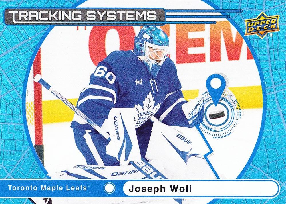 #TS-20 Joseph Woll - Toronto Maple Leafs - 2025-26 Upper Deck - Tracking Systems Hockey