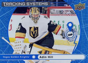 #TS-22 Adin Hill - Vegas Golden Knights - 2025-26 Upper Deck - Tracking Systems Hockey