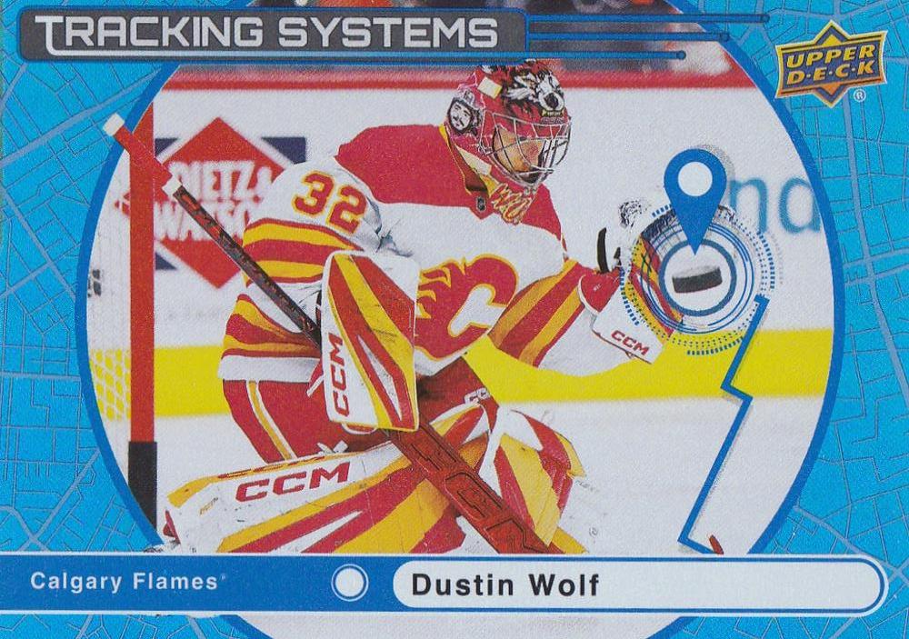 #TS-23 Dustin Wolf - Calgary Flames - 2025-26 Upper Deck - Tracking Systems Hockey