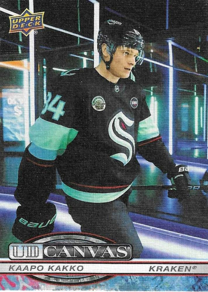 #C-4 Kaapo Kakko - Seattle Kraken - 2025-26 Upper Deck - UD Canvas Hockey