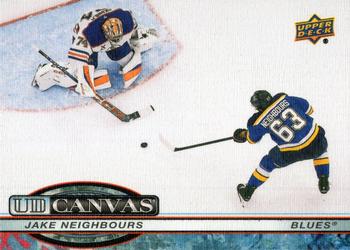 #C-10 Jake Neighbours - St. Louis Blues - 2025-26 Upper Deck - UD Canvas Hockey