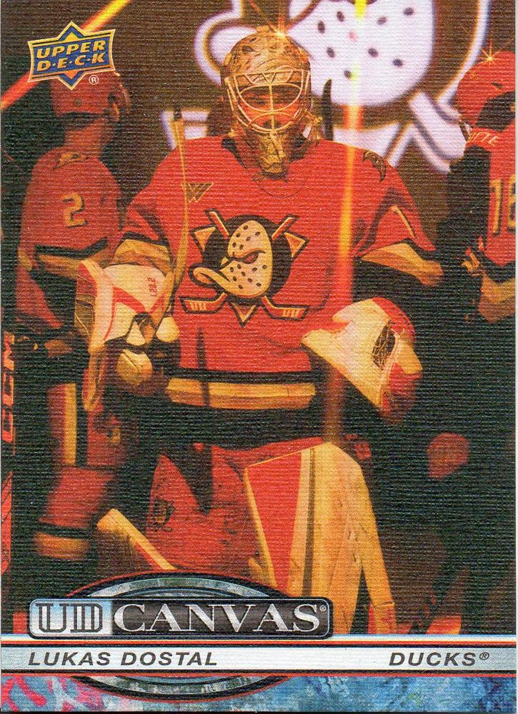 #C-23 Lukas Dostal - Anaheim Ducks - 2025-26 Upper Deck - UD Canvas Hockey