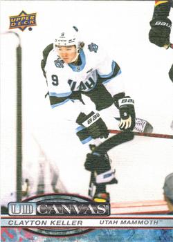 #C-31 Clayton Keller - Utah Mammoth - 2025-26 Upper Deck - UD Canvas Hockey