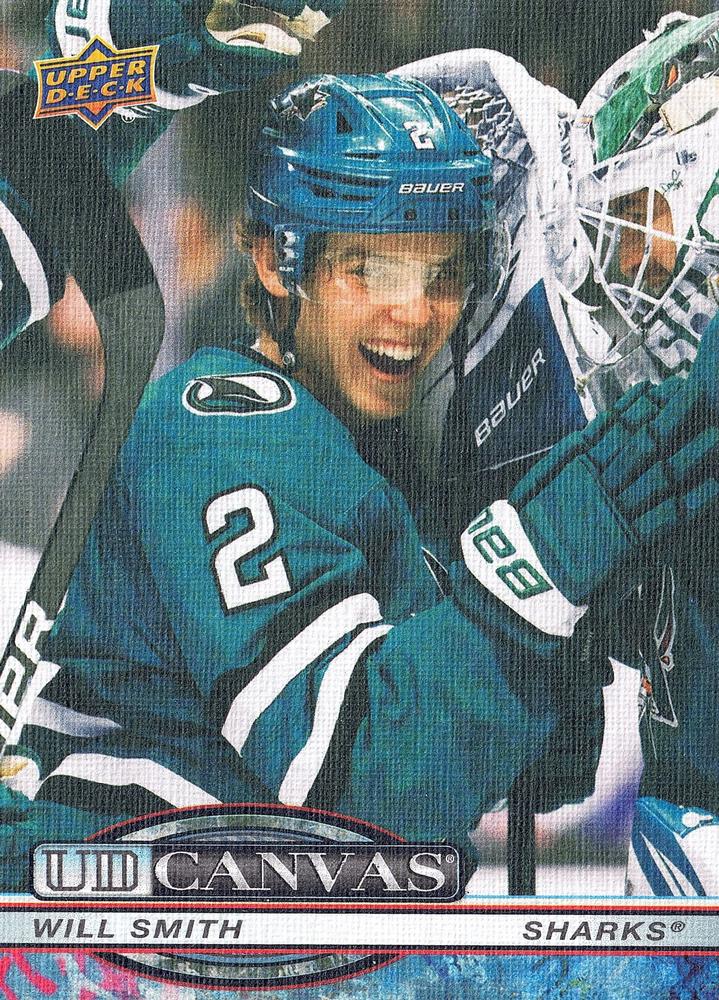 #C-43 Will Smith - San Jose Sharks - 2025-26 Upper Deck - UD Canvas Hockey