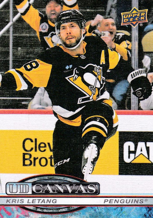 #C-54 Kris Letang - Pittsburgh Penguins - 2025-26 Upper Deck - UD Canvas Hockey