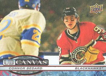 #C-58 Connor Bedard - Chicago Blackhawks - 2025-26 Upper Deck - UD Canvas Hockey