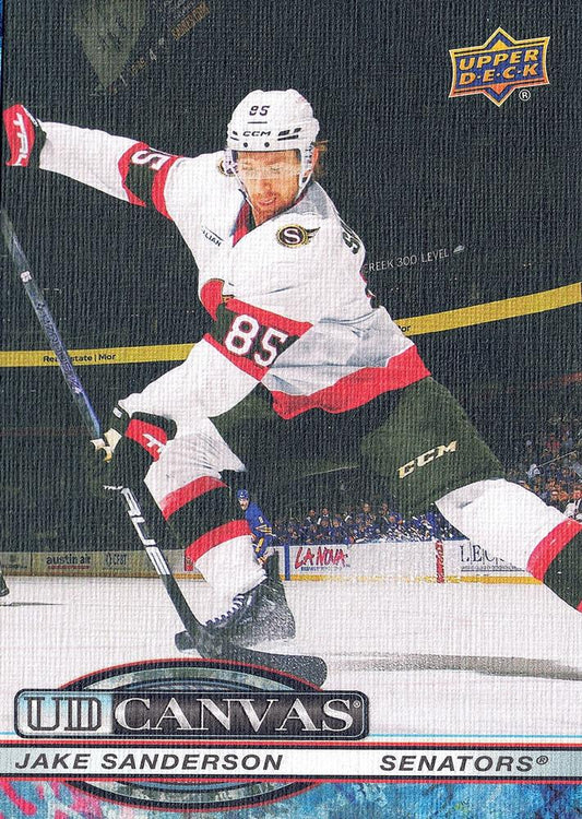 #C-61 Jake Sanderson - Ottawa Senators - 2025-26 Upper Deck - UD Canvas Hockey
