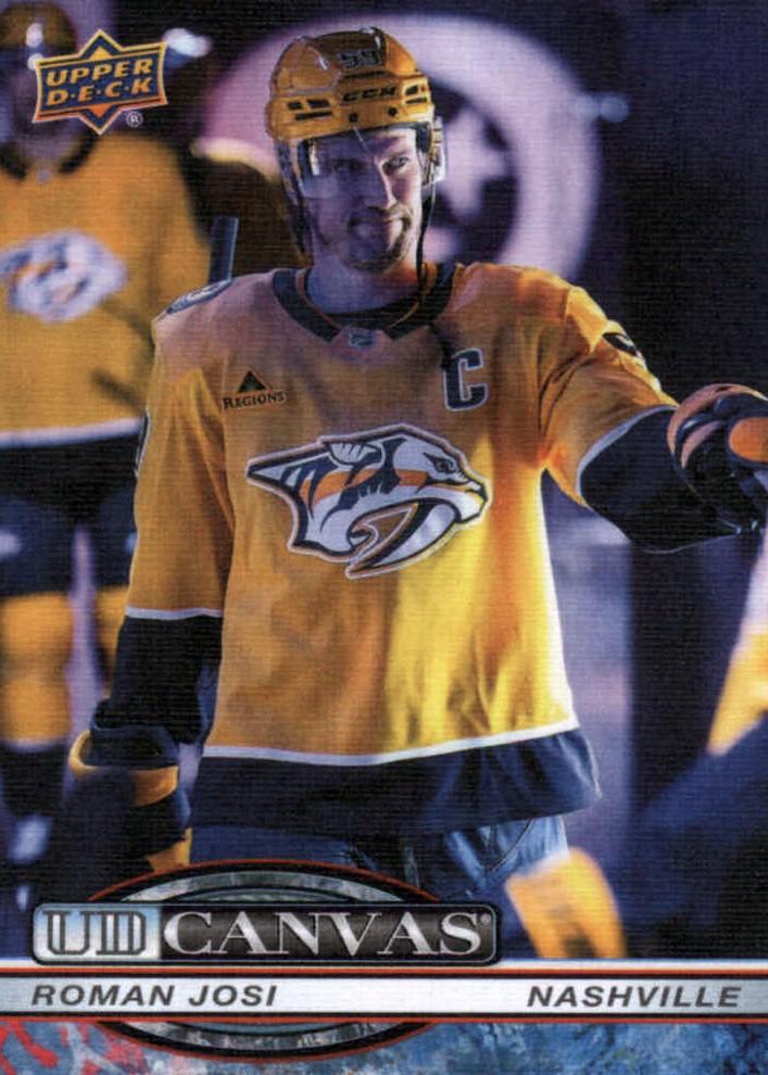 #C-65 Roman Josi - Nashville Predators - 2025-26 Upper Deck - UD Canvas Hockey