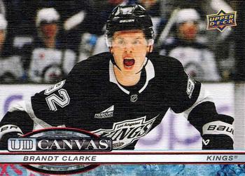 #C-72 Brandt Clarke - Los Angeles Kings - 2025-26 Upper Deck - UD Canvas Hockey