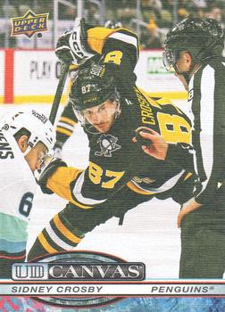 #C-76 Sidney Crosby - Pittsburgh Penguins - 2025-26 Upper Deck - UD Canvas Hockey