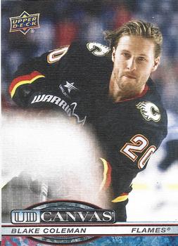#C-78 Blake Coleman - Calgary Flames - 2025-26 Upper Deck - UD Canvas Hockey