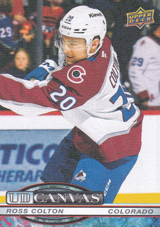 #C-79 Ross Colton - Colorado Avalanche - 2025-26 Upper Deck - UD Canvas Hockey