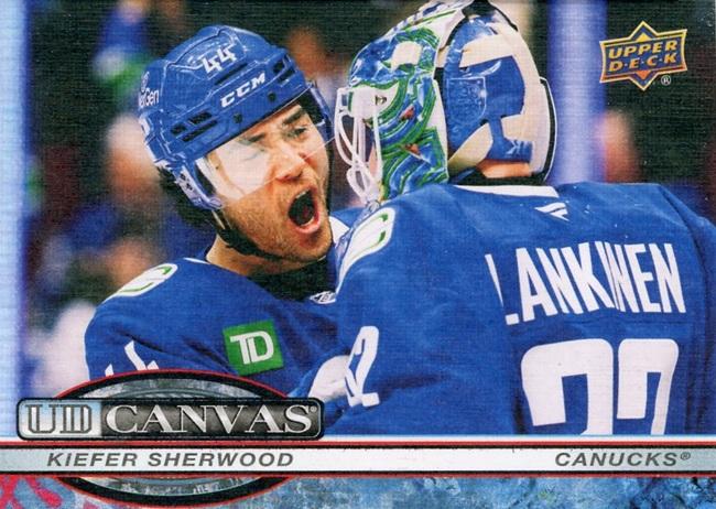 #C-82 Kiefer Sherwood - Vancouver Canucks - 2025-26 Upper Deck - UD Canvas Hockey