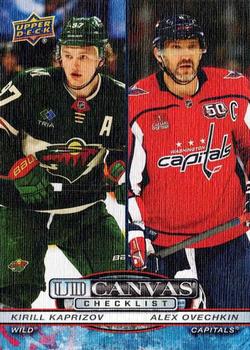#C-90 Kirill Kaprizov / Alex Ovechkin CL - Minnesota Wild / Washington Capitals - 2025-26 Upper Deck - UD Canvas Hockey