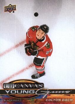 #C-110 Colton Dach YG - Chicago Blackhawks - 2025-26 Upper Deck - UD Canvas Hockey