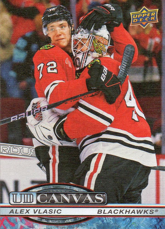 #C-121 Alex Vlasic - Chicago Blackhawks - 2025-26 Upper Deck - UD Canvas Hockey