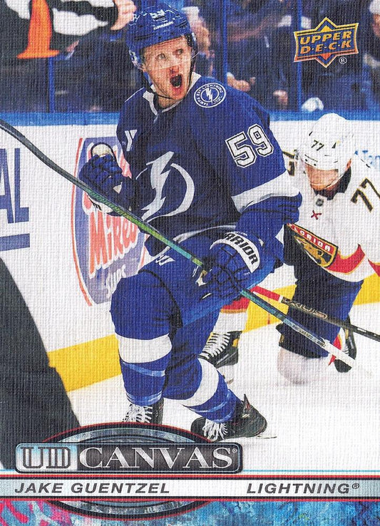 #C-127 Jake Guentzel - Tampa Bay Lightning - 2025-26 Upper Deck - UD Canvas Hockey