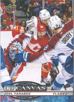 #C-140 Joel Farabee - Calgary Flames - 2025-26 Upper Deck - UD Canvas Hockey