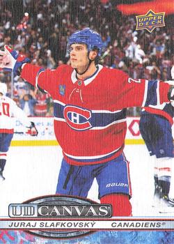 #C-144 Juraj Slafkovsky - Montreal Canadiens - 2025-26 Upper Deck - UD Canvas Hockey