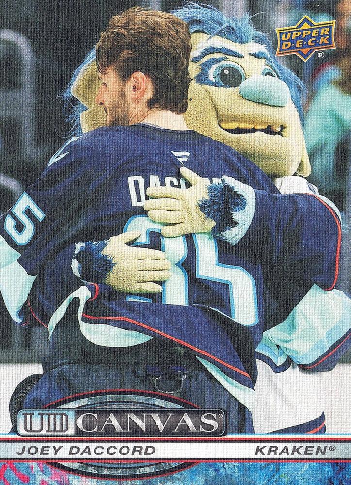 #C-154 Joey Daccord - Seattle Kraken - 2025-26 Upper Deck - UD Canvas Hockey
