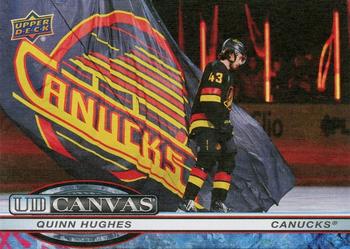 #C-158 Quinn Hughes - Vancouver Canucks - 2025-26 Upper Deck - UD Canvas Hockey