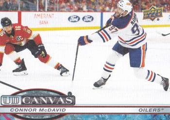 #C-177 Connor McDavid - Edmonton Oilers - 2025-26 Upper Deck - UD Canvas Hockey