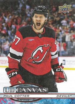 #C-198 Paul Cotter - New Jersey Devils - 2025-26 Upper Deck - UD Canvas Hockey