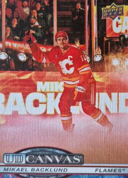 #C-204 Mikael Backlund - Calgary Flames - 2025-26 Upper Deck - UD Canvas Hockey